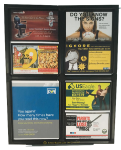 Faqs JohnnyBoards indoor advertising